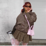 IFOMT Kiya Vintage Leather Jacket