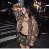 IFOMT Kiya Vintage Leather Jacket