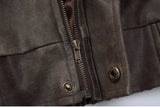 IFOMT Kiya Vintage Leather Jacket