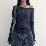 IFOMT Knitted Mesh Backless Top