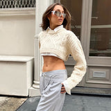 IFOMT Nevio Knitted Crop Sweater