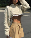 IFOMT Nevio Knitted Crop Sweater
