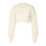 IFOMT Nevio Knitted Crop Sweater