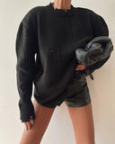 IFOMT Loose Pullover Round Neck Sweater