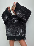 IFOMT Streetwear Knitted Pullover Sweater