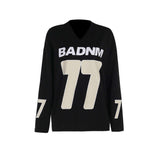 IFOMT Casual Oversized Jersey Pullover Sweater