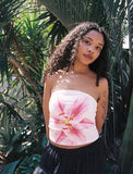 IFOMT Alexys Lace Strapless Top