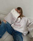 IFOMT Streetwear Knitted Pullover Sweater