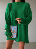 IFOMT Hollow Knitted Pullover Hole Sweater