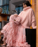IFOMT Fluffy long-sleeved sweater