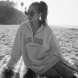IFOMT Yashika Letter Print Sweatshirt