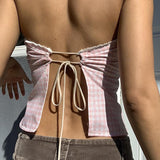 IFOMT Haniye Strapless  Top