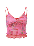 IFOMT Yeva Mesh Crop Top