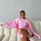 IFOMT Streetwear Knitted Pullover Sweater