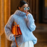 IFOMT Fluffy long-sleeved sweater