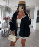 IFOMT Needle Imitation Wool Knitted Sweater
