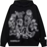 dream clothes Autumn Hip Hop Street Graffiti Hoodie Men's and Women's Retro Casual Sports Couple Sweater