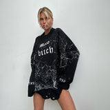IFOMT Streetwear Knitted Pullover Sweater