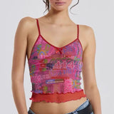IFOMT Yeva Mesh Crop Top