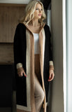 IFOMT Hooded Long Cardigan Sweater Jacket