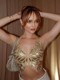 IFOMT London Butterfly Backless Top
