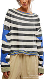 IFOMT Long Sleeve Round Neck Sweater