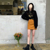 grunge outfits Spring 2024 Hepburn Style Royal Sister Wear High Cold Fried Street High Waist Sweater Skirt Two-Piece Suit