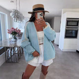 IFOMT Needle Imitation Wool Knitted Sweater