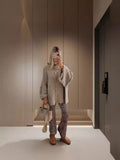 IFOMT Casual Button Cardigan Sweater