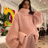 IFOMT Fluffy long-sleeved sweater