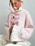 IFOMT Streetwear Knitted Pullover Sweater