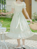 Ifomt Fairy Cream Green Princess Dress
