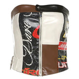 IFOMT Roux Leather Strapless Top