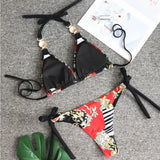 IFOMT Summer Sexy Print Bikinis 2024 Women's Swimwear Female Swimsuit Swimming Bathing Suits Brazilian Bikini Set Beachwear Bather