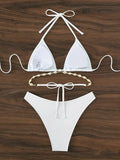 IFOMT Triangle Bikini Set Decorated With Seashell Swimsuit Women Swimwear Female Sexy Bathers Bathing Swimming Swim Suit Beachwear