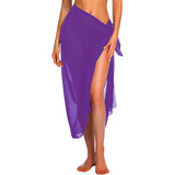 IFOMT Womens Beach Long&Short Short Skirt Sarong Swimsuit Coverups Summer Bikini Wrap Sheer Scarf for Swimwear Cover-ups