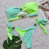 IFOMT Sexy Rhinestones Bikinis 2024 Women Swimwear Female Swimsuit Swimming Bathing Suits Girls Brazilian Bikini Set Beachwear Bather