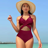 IFOMT 2024 New Sexy Micro Bikini Women Push Up Padded Thong Swimsuit Female Cut Out Bathing Suit Swimwear Trajes De Baño