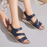 IFOMT Summer Women 2cm Platform 4cm High Heels Outside Sandals Female Lightweight Casual High Heels Lady Fashion Sneaker Slides