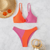 IFOMT 2024 Sexy Bikinis Women's Swimwear Push Up High Waist Swimsuits High Cut Bathing Suits Push Up Beach Bikini Set Female Biquini