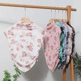 IFOMT Women's Retro Tie Dye Printed Mesh Short Sleeve T-Shirt Chic Sexy Folded Irregular Hot Girl Navel-Baring Vest Top 8721 Outfits