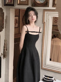 IFOMT New Summer Short Dress Women Slim Spaghetti Strap Evening Party Dresses Elegant Sleeveless A-line Sexy One Piece Vestido Mujer