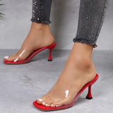 IFOMT  2024 Summer New Fashionable Women's High-heeled Sandals Lightweight Non-slip Outdoor Sexy Women's Sandals Zapatos De Mujer