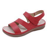IFOMT Summer Women 2cm Platform 4cm High Heels Outside Sandals Female Lightweight Casual High Heels Lady Fashion Sneaker Slides