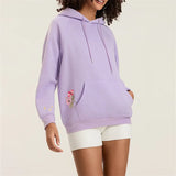 IFOMT Women Graphic Hoodies Cute Print Oversized Sweatshirt Y2k Loose Long Sleeve Shirts Fall Vintage Pullover Streetwear