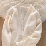 IFOMT Butterfly Knot Knitted Soft Cardigan