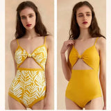 IFOMT New Vintage Printed Double-sided Wear Swimming Bathing Suit Women Bandage Sexy One Piece Swimsuit Beachwear Swimwear Woman