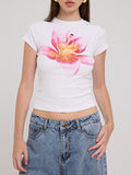 IFOMT Rena Floral Print T-Shirt