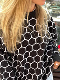 IFOMT Autumn New Pullover Sweater Women's Retro Plaid Print Loose Casual Knitted Top  Long Sleeve Round Neck Female Fashion