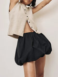IFOMT Y2k Sweater Vest Womens Button Front Round Neck Sleeveless Knit Vest Summer Ribbed Tank Tops Streetwear
